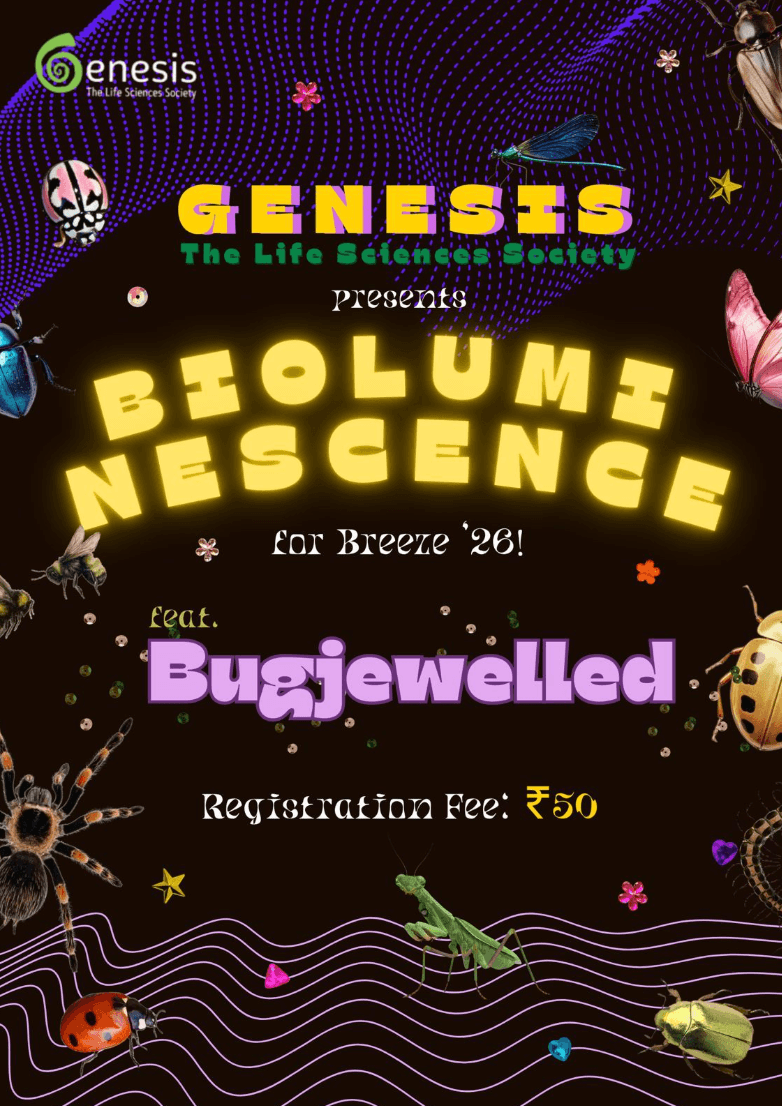 BIOLUMINESCENCE : BUGJEWELLED poster