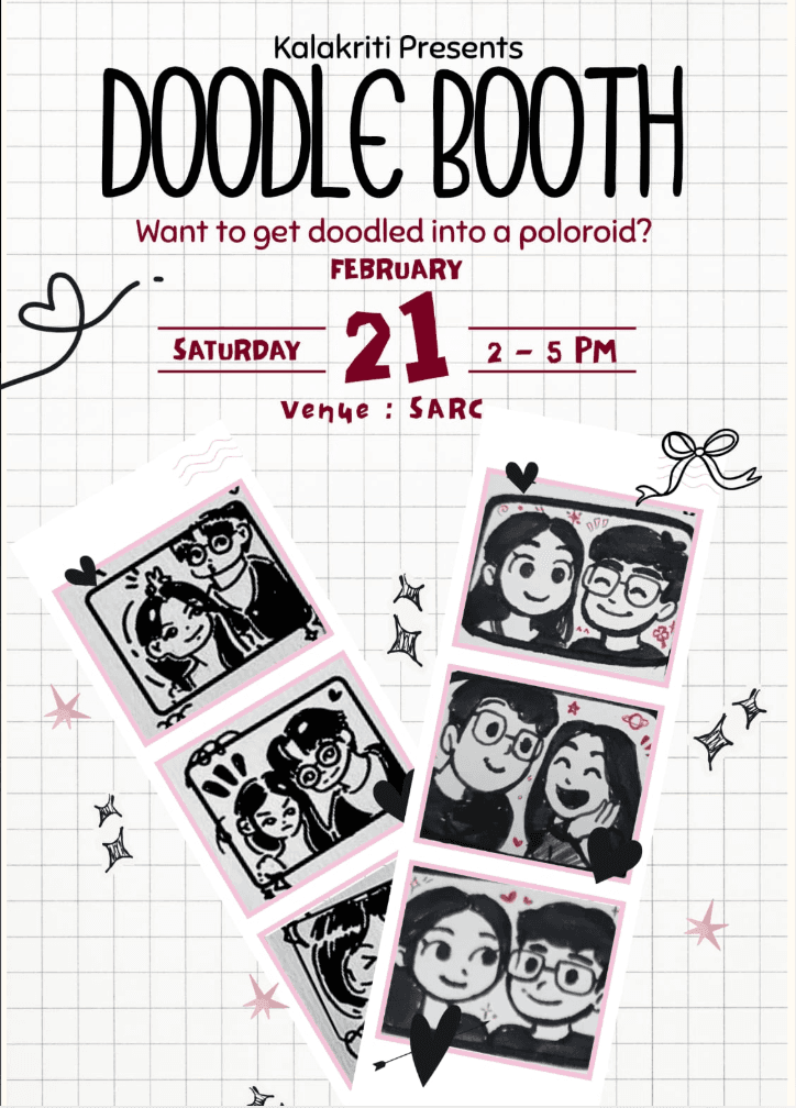 DOODLE BOOTH poster