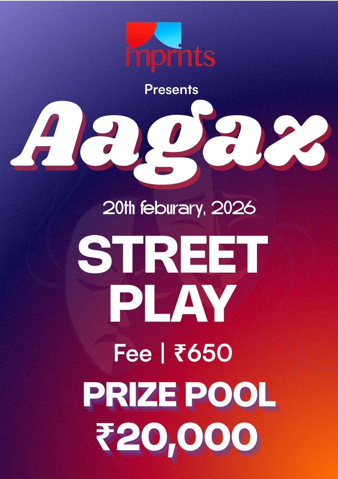 AAGAZ - STREET PLAY poster